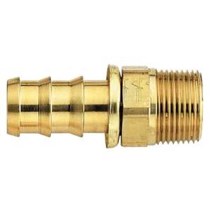 Aeroquip Socketless Brass Male NPT Hose Ends