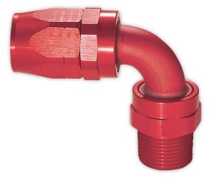 Aeroquip 90° Non-Swivel to Male NPT Hose Ends