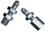 Male NPT to Male AN Flare Bulkhead Adapters