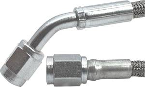 #3 Braided Steel Hose - Straight -3AN / 45 Degree -3AN Ends
