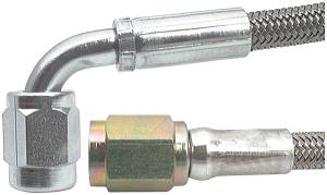 #3 Braided Steel Hose - Straight -3AN / 90 Degree -3AN Ends
