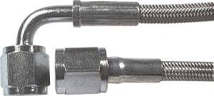 #3 Braided Steel Hose - Straight -4AN / 90 Degree -4AN Ends