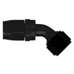 Aeroquip Black 45° Swivel Hose Ends