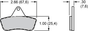 Wilwood PS-1 Pads (4108)