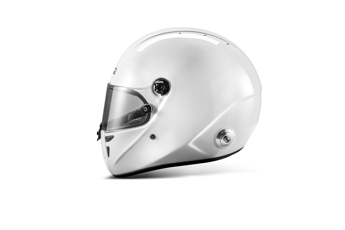 Sparco Stealth RF Helmet - White - Black Interior