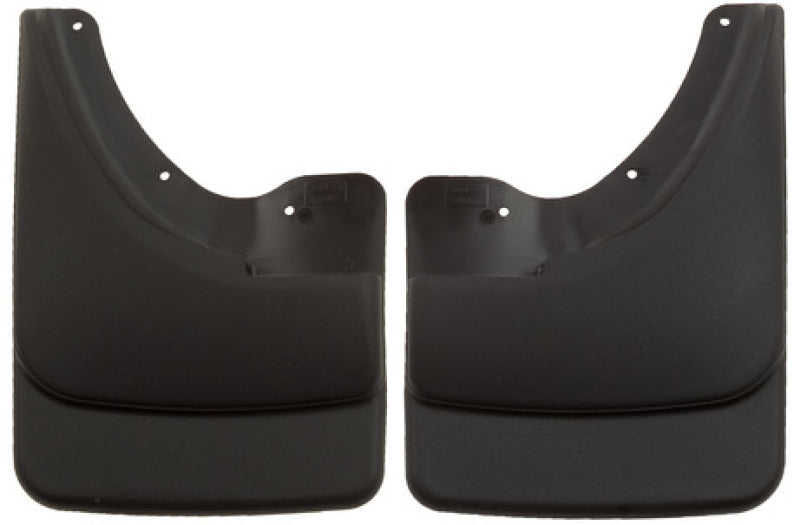 Husky Liners Front Mud Guards - Black / Textured - Dodge Ram Fullsize Truck 2002-09 - Pair