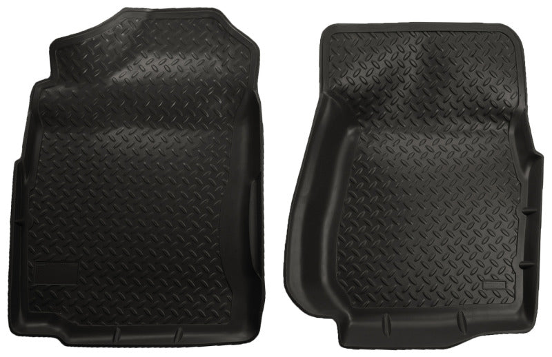 Husky Liners Classic Style Front Floor Liner - Black - GM Fullsize Truck 1999-2007 - Pair