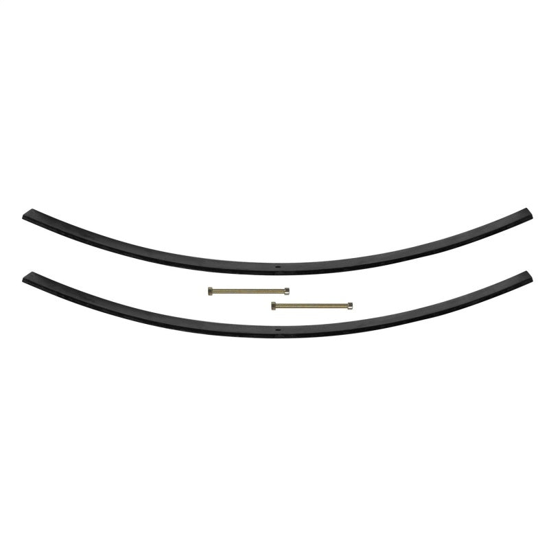 Skyjacker Softride Series Add-A-Leaf 1-1/2 in Lift Rear Helper Spring Kit - Black Paint - Ford Fullsize Truck 2008-14 - Pair