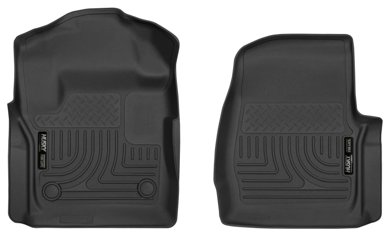 Husky Liners X-Act Contour Front Floor Liner - Black - Ford Fullsize Truck 2017-22