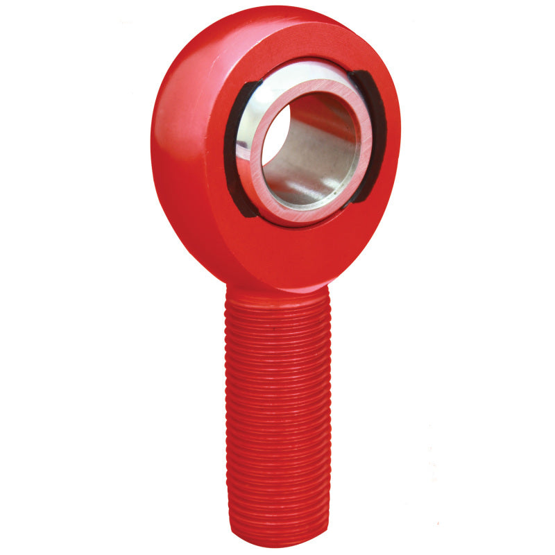 QA1  AF Series Rod End - 5/8" Bore - 5/8-18" LH Male Thread - Aluminum - Red Anodize