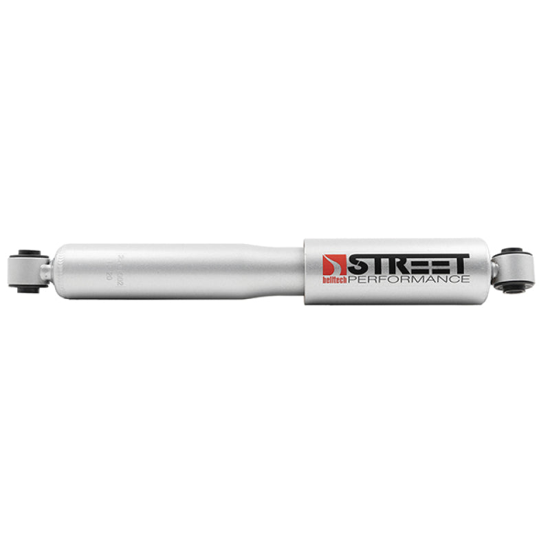 Belltech Street Performance Shock - Twintube - Steel - Silver Paint - Rear - 6" Lowered