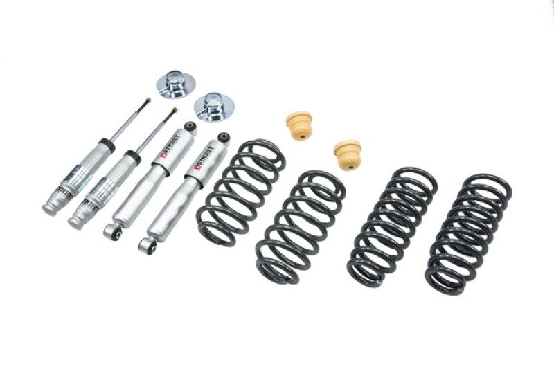 Belltech Lowering Kit - 2 in Front / 3 in Rear - Coil Springs / Shocks - GM Compact SUV 2007-14