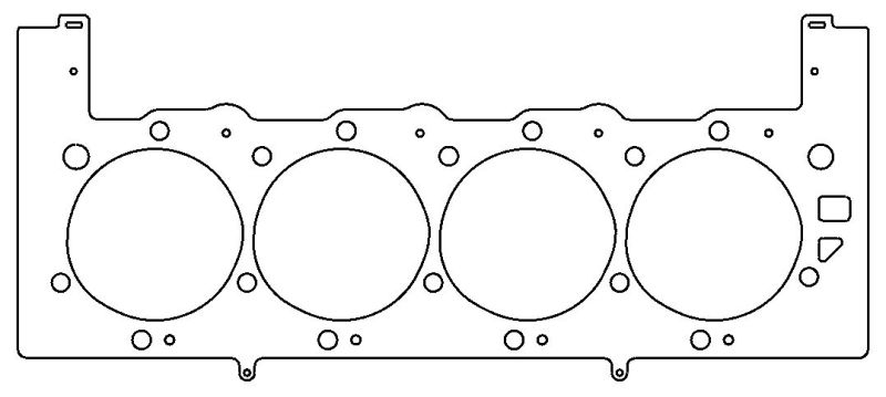 Cometic 4.280 MLS Head Gasket BB Chevy - 8.1L LH Mercury Marine