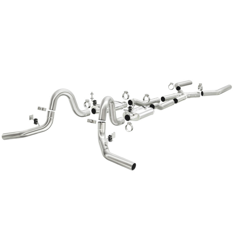 Magnaflow Street Series Cat-Back Exhaust System - 3 in Diameter - V8 - GM A-Body 1968-72