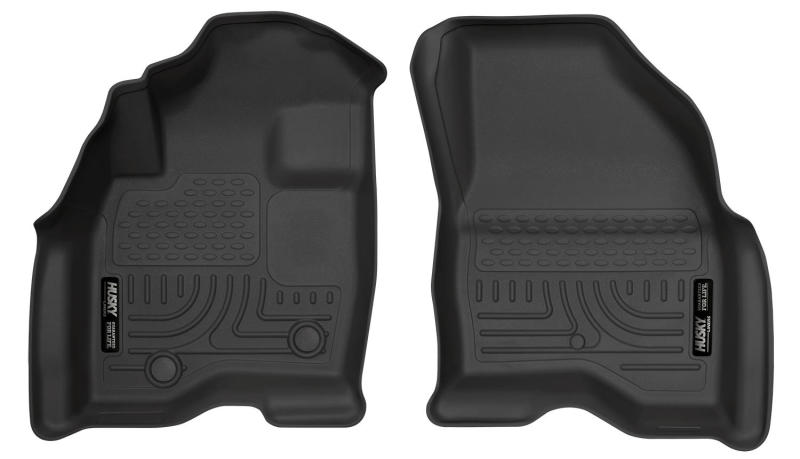 Husky Liners WeatherBeater Front Floor Liner - Black - Ford Midsize SUV 2015-19 - Pair