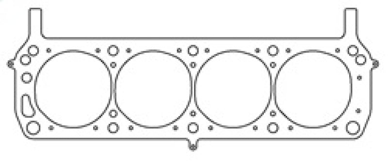 Cometic 4.100" MLS Head Gasket (Each) - SB Ford 302-351W SVO - w/ Valve Pockets - Yates (Left) - .040" Thickness