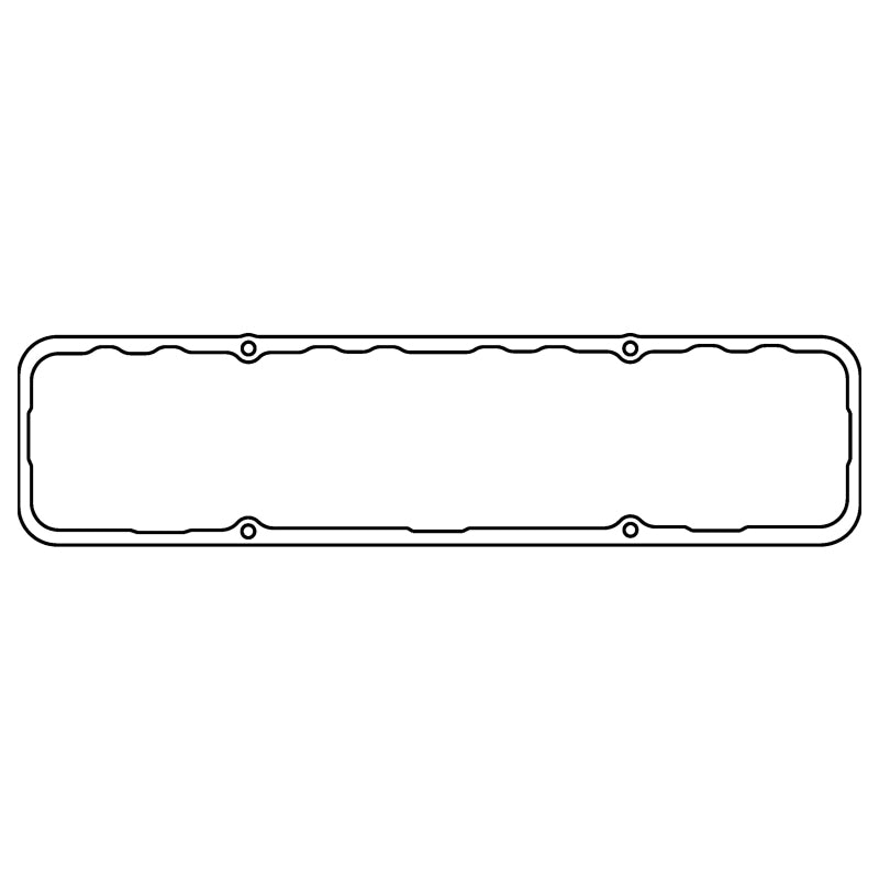 Cometic Valve Cover Gasket - 0.094 in Thick - Steel Core Fiber - 18 / 23 Degree Heads - Small Block Chevy - Pair