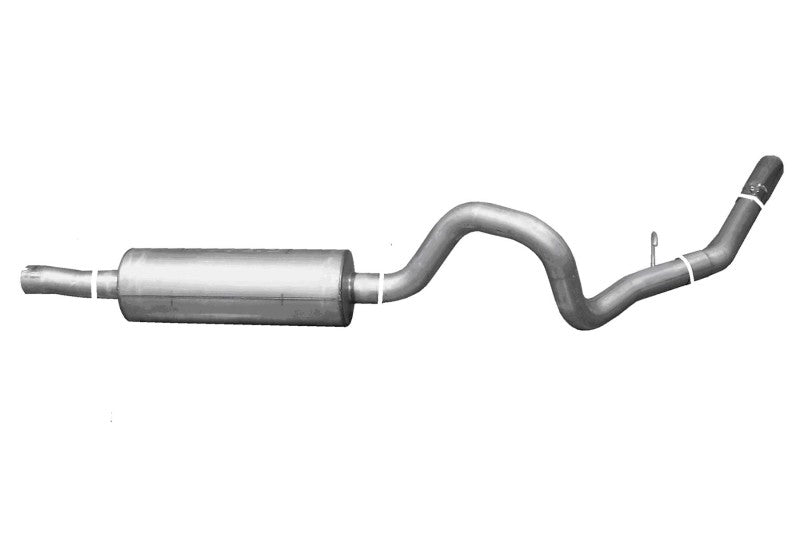 Gibson Cat-Back Single Exhaust System - 3 in Tailpipe - 3-1/2 in Tips - Polished - Ford Excursion 2000-05