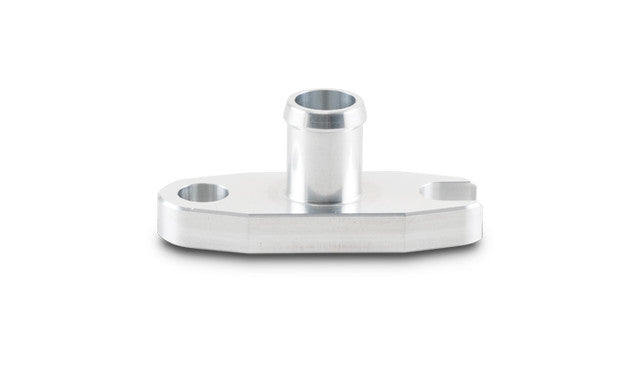 Vibrant Performance Turbo Oil Drain Flange - 5/8 in Hose Barb - Various Garrett / Borg Warner Applications