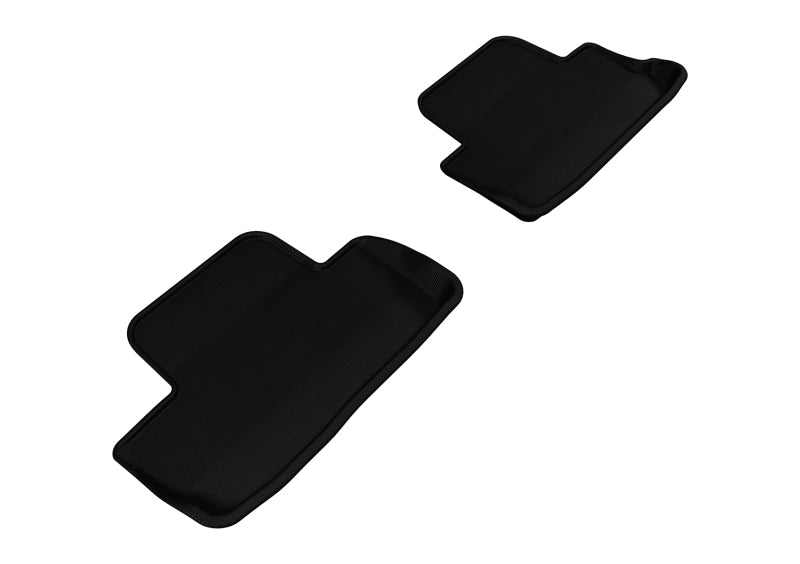 3D MAXpider Kagu Floor Liner - 2nd Row - Black/Textured - Ford Mustang 2005-14 - (Pair)