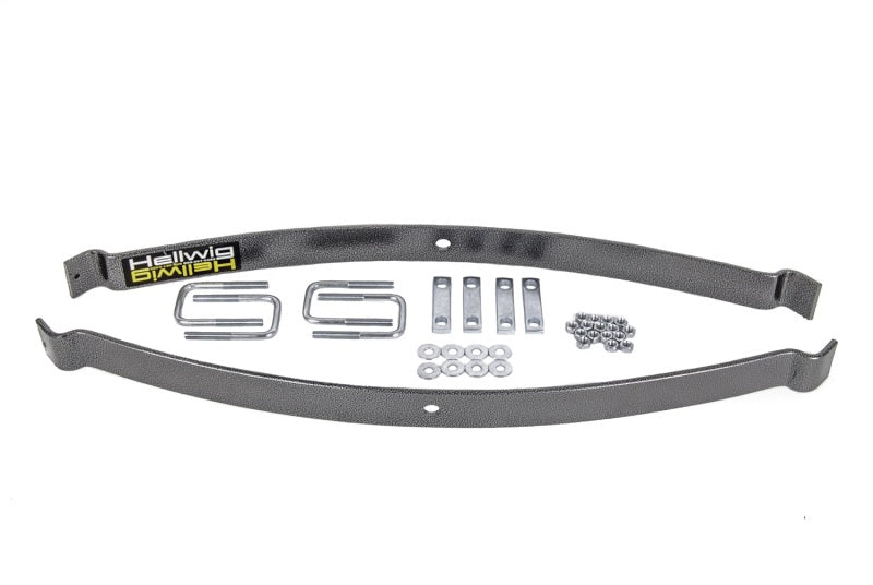 Hellwig EZ-990 Add-A-Leaf Stock Height Rear Helper Spring Kit - Silver Powder Coat - Ford Fullsize Truck 1999-2007