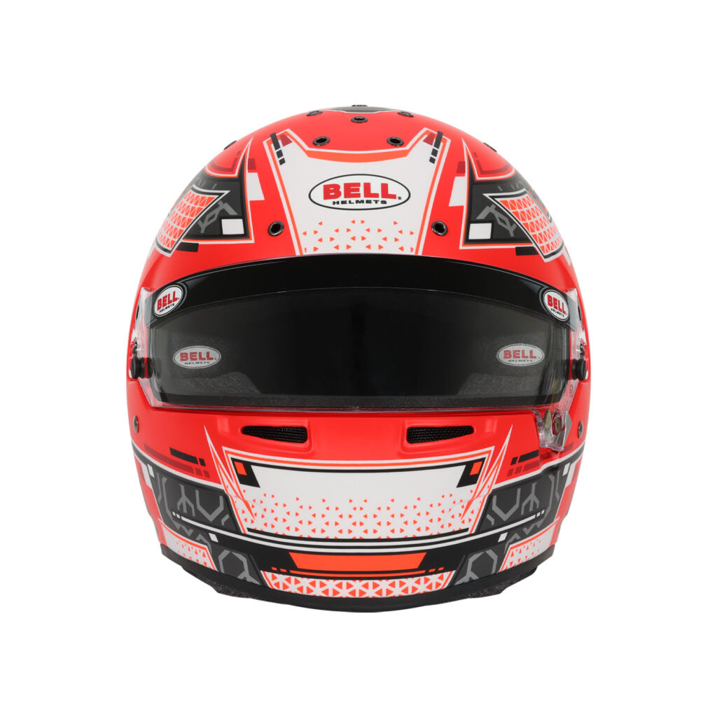 Bell RS7 Pro Stamina Helmet - Antracite/Red Graphic