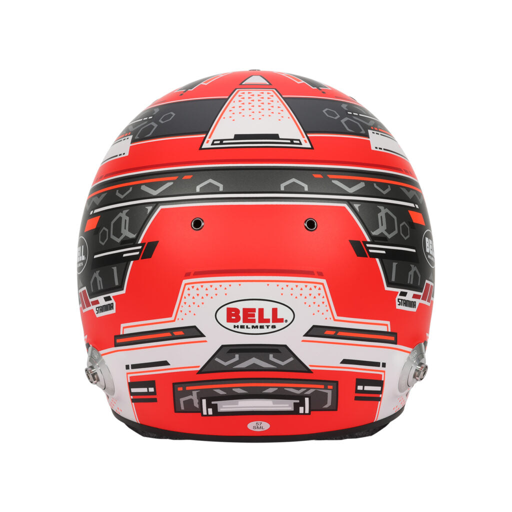 Bell RS7 Pro Stamina Helmet - Antracite/Red Graphic