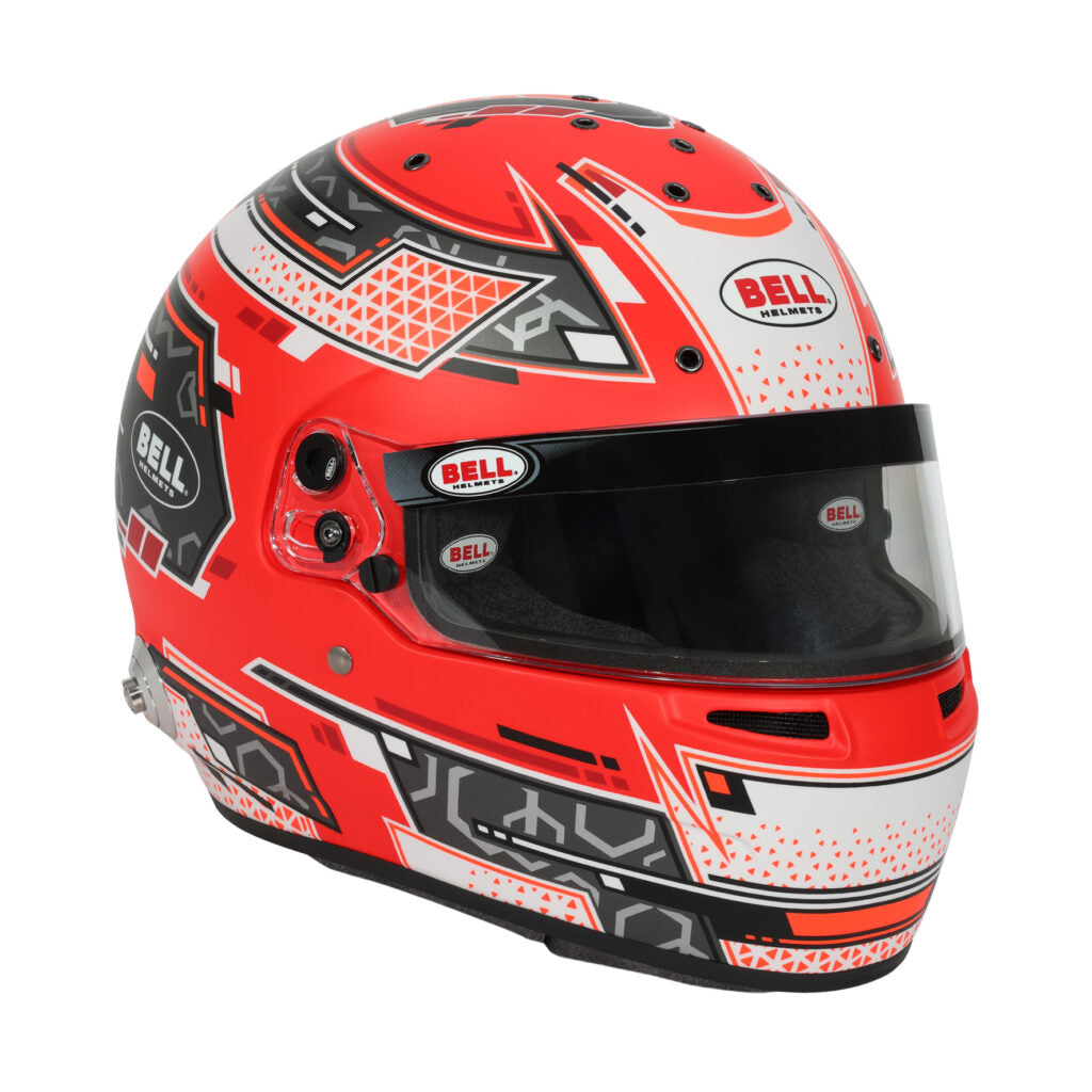 Bell RS7 Pro Stamina Helmet - Antracite/Red Graphic