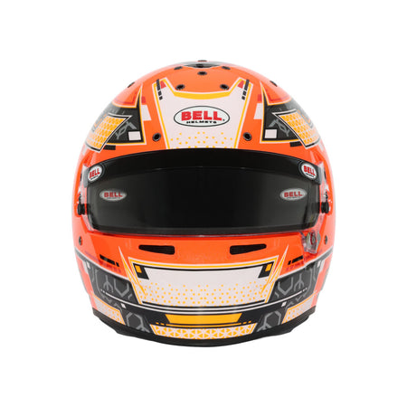 Bell RS7-K Stamina Karting Helmet - Antracite/Orange