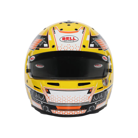 Bell RS7-K Stamina Karting Helmet - Antracite/Yellow