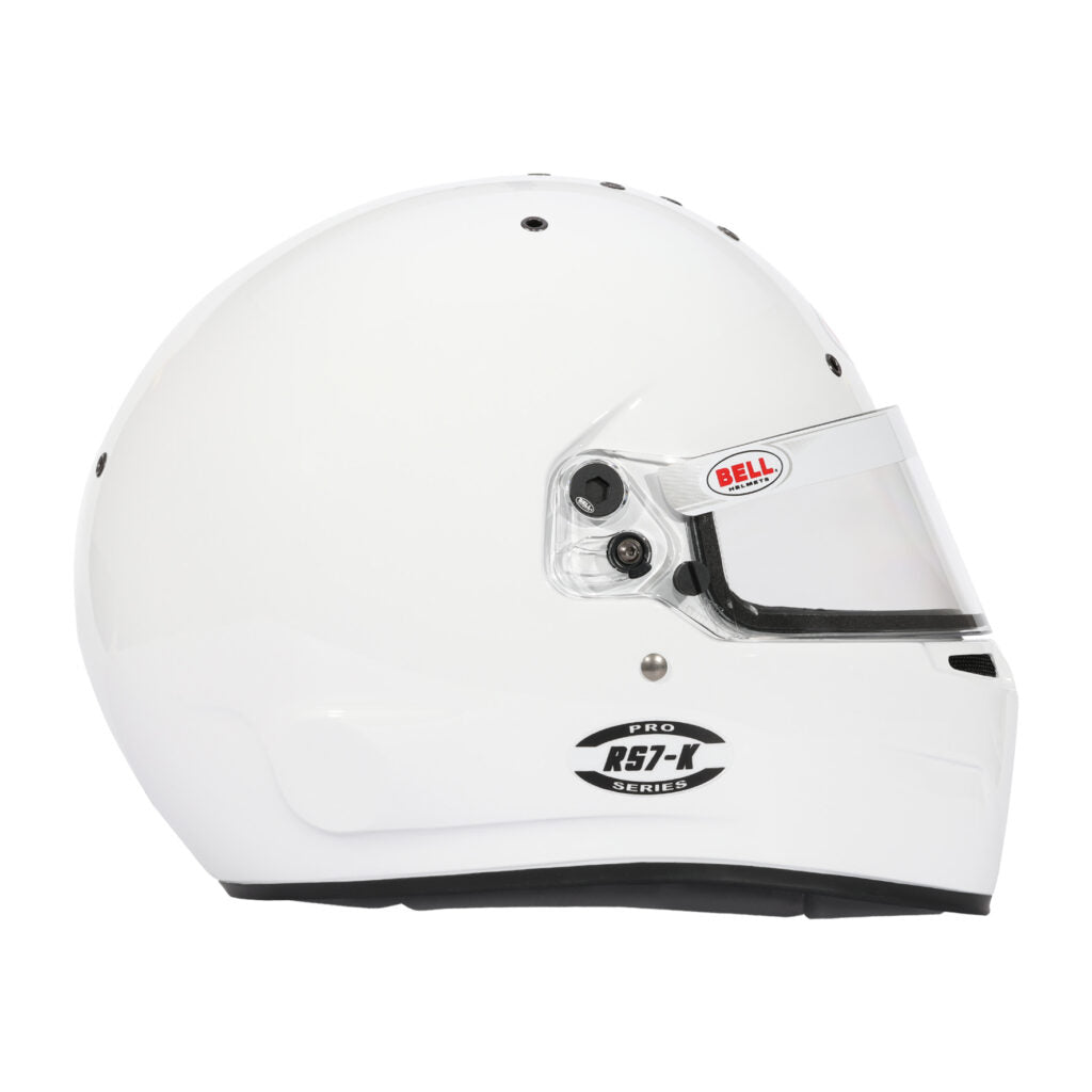 Bell RS7-K Karting Helmet - White