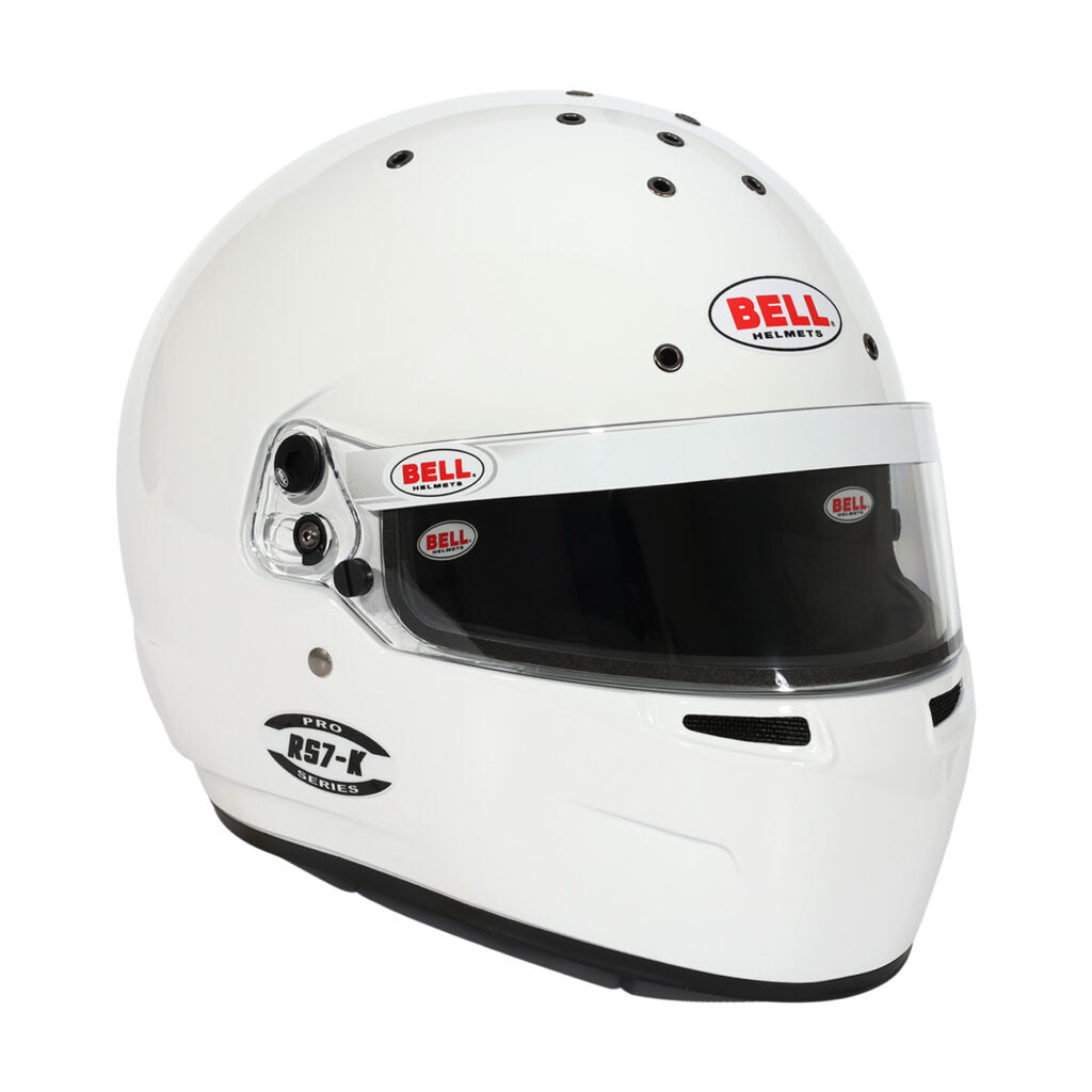 Bell RS7-K Karting Helmet - White