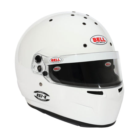 Bell RS7-K Karting Helmet - White