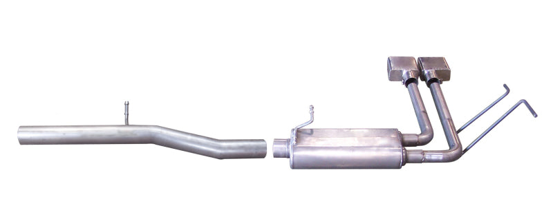 Gibson Cat-Back Super Truck Exhaust System Stainless