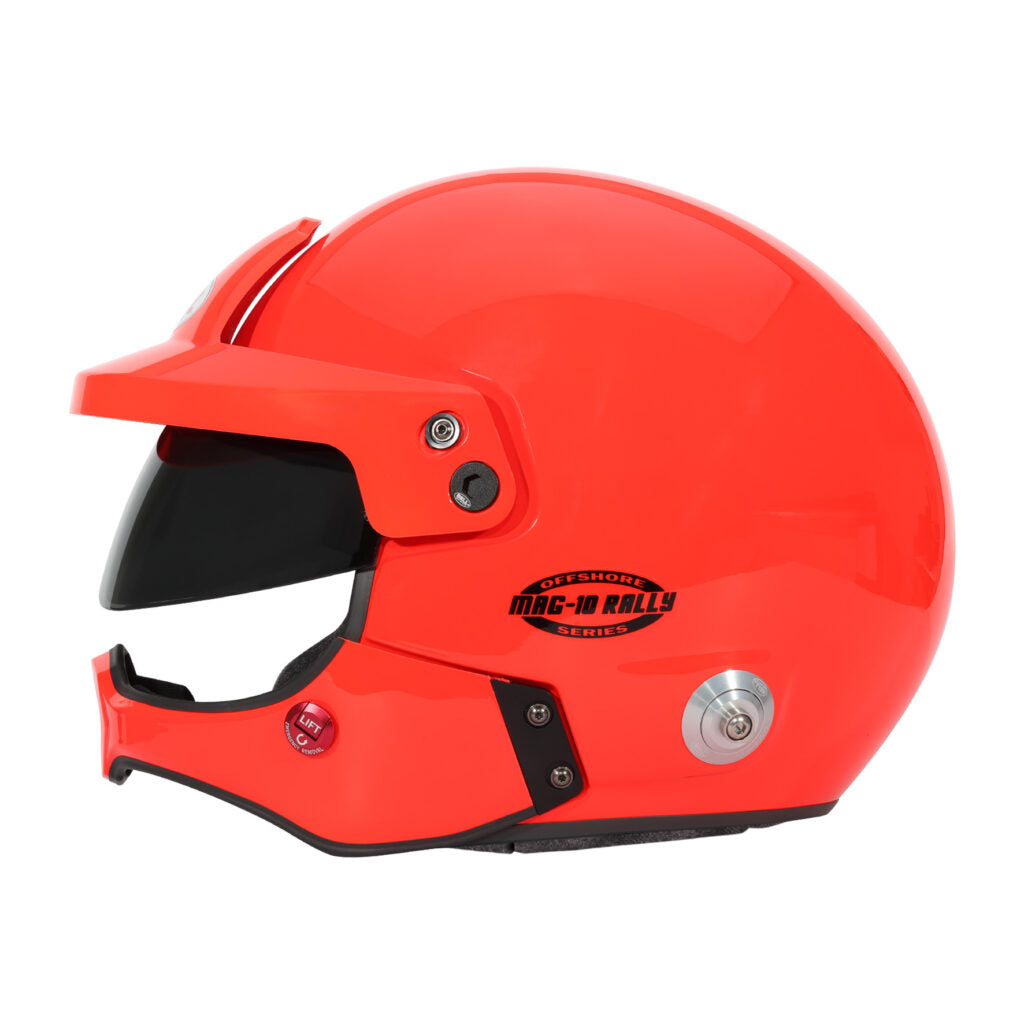 Bell Mag-10 Pro Rally Offshore Helmet - Orange