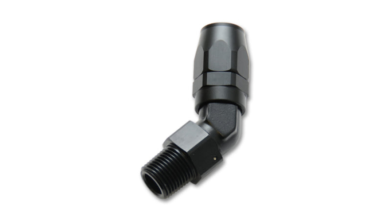 Vibrant Performance -08 AN Male 3/8"  NPT 45 Degree Hose End Fitting