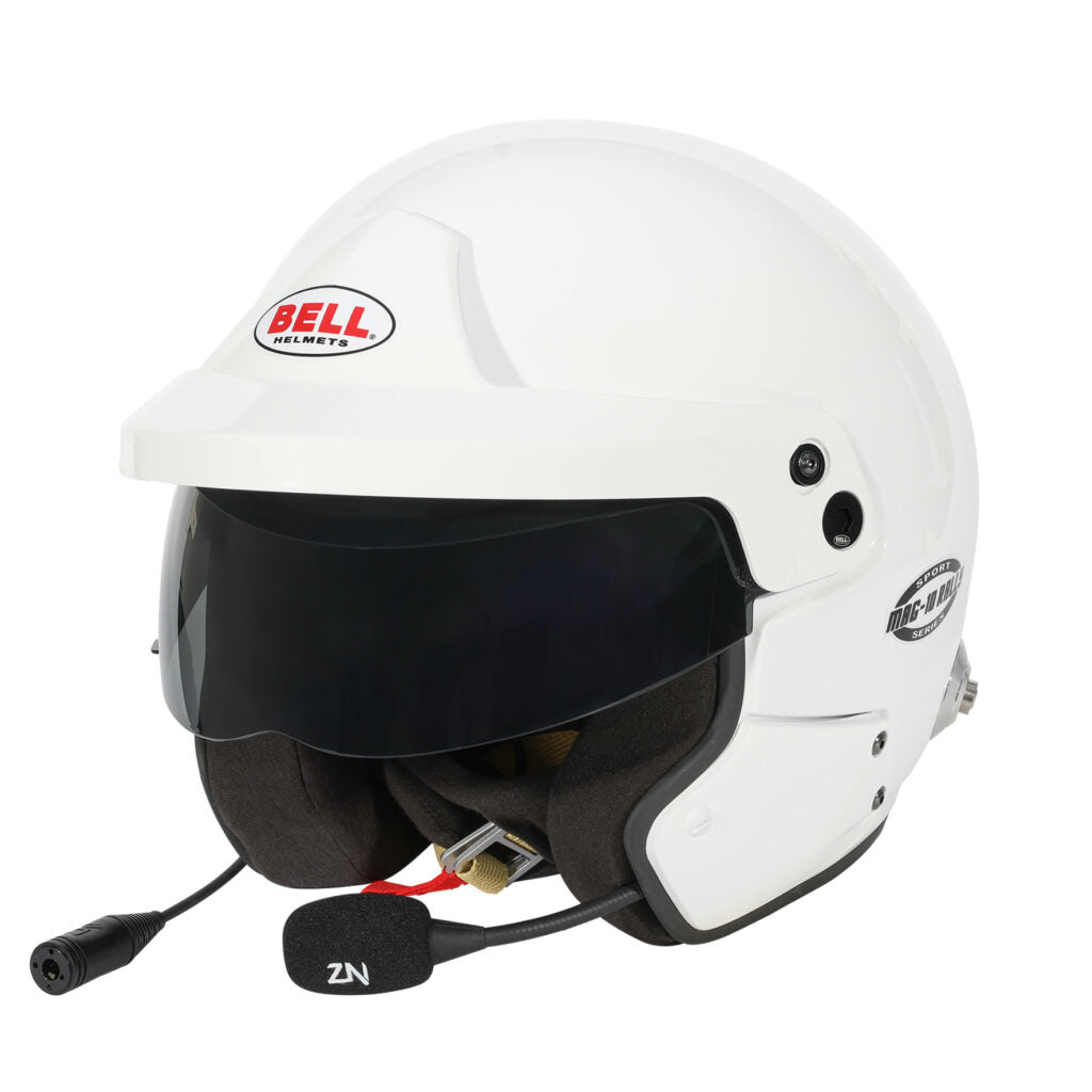 Bell Mag-10 Rally Sport Helmet - White