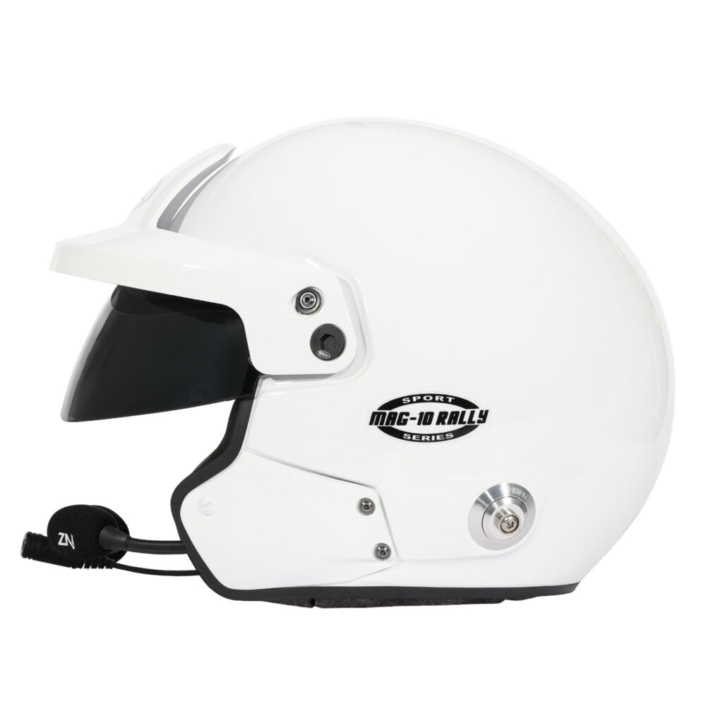 Bell Mag-10 Rally Sport Helmet - White