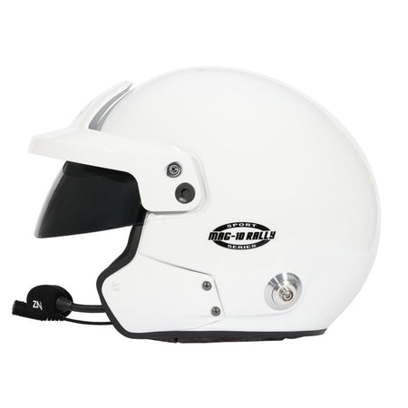 Bell Mag-10 Rally Sport Helmet - White