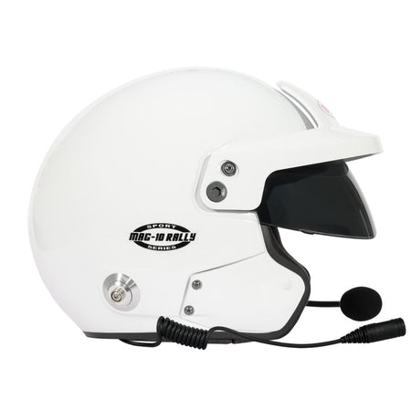 Bell Mag-10 Rally Sport Helmet - White