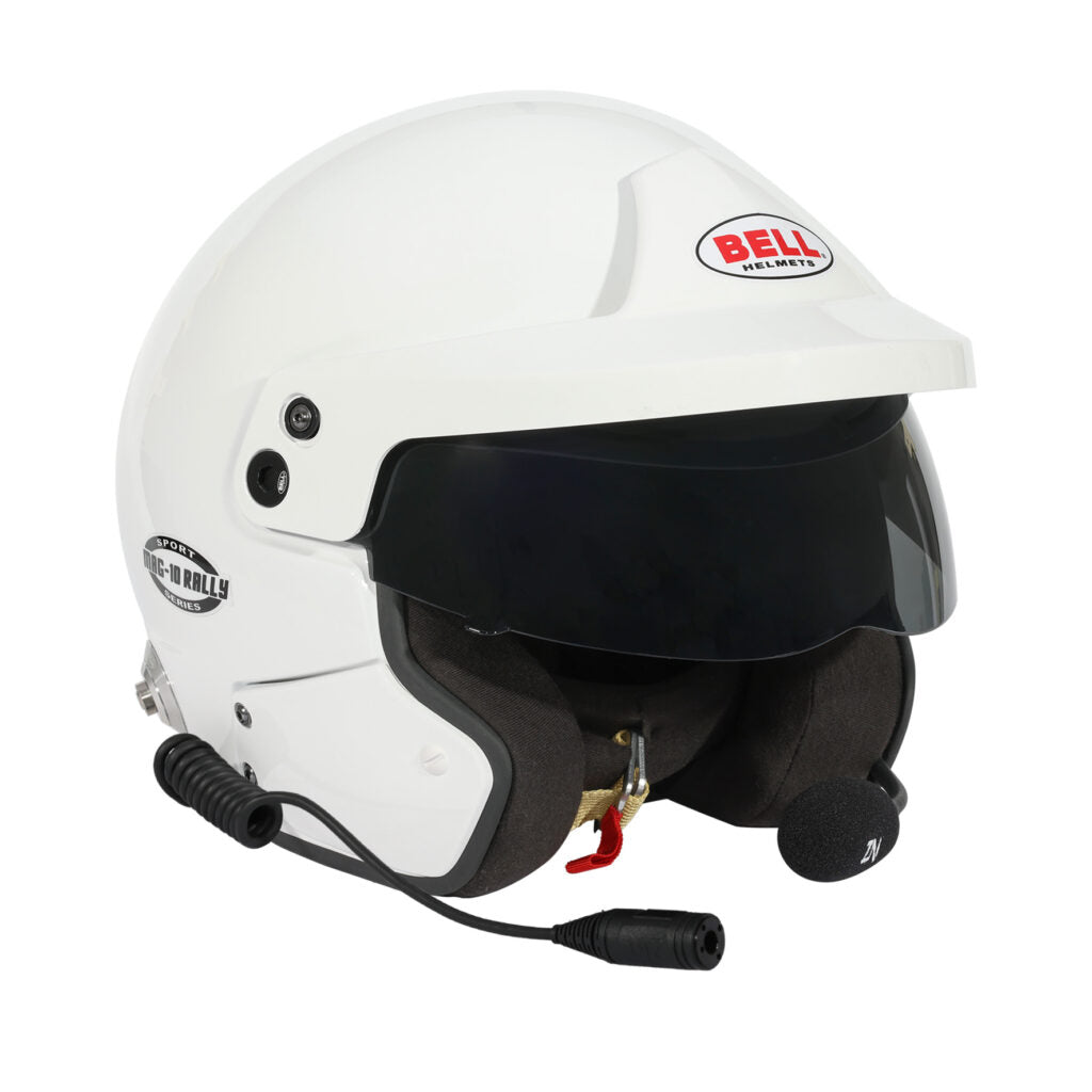 Bell Mag-10 Rally Sport Helmet - White