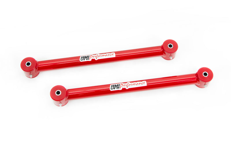 UMI Performance 1982-2002 GM F-Body Tubular Non-Adjustable Lower Control Arms - Red