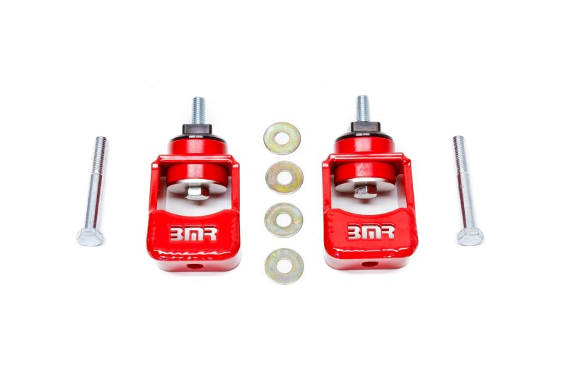 BMR Suspension Motor Mount Kit - Polyurethane - Red - 2010-15 Camaro