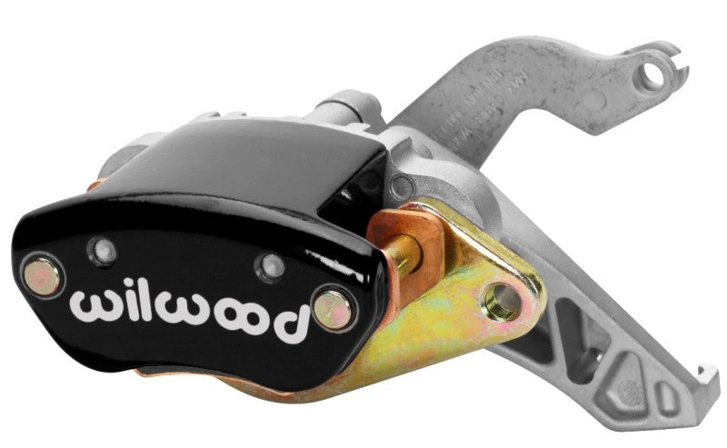 Wilwood Engineering MC4 Brake Caliper Passenger Side Mechanical Aluminum - Black Anodize