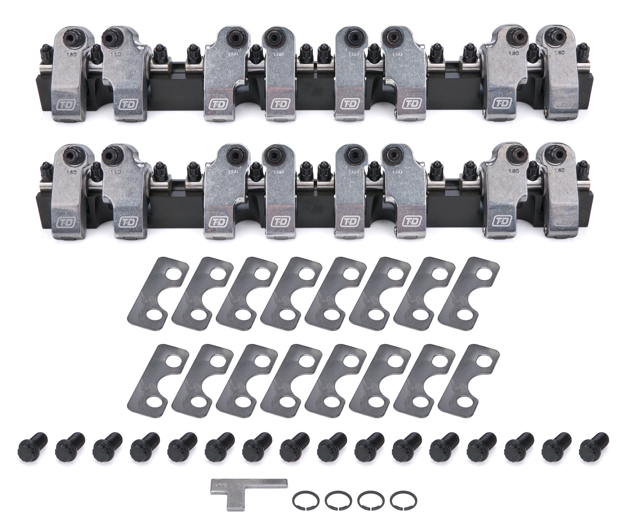 T & D Machine 2229-160/160 T & D Machine Shaft Mount Aluminum Roller ...