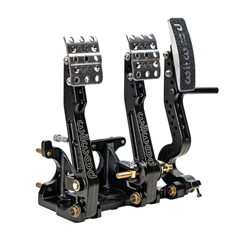 Wilwood Floor Mount Brake, Clutch and Throttle Pedal - Adjustable Ratio