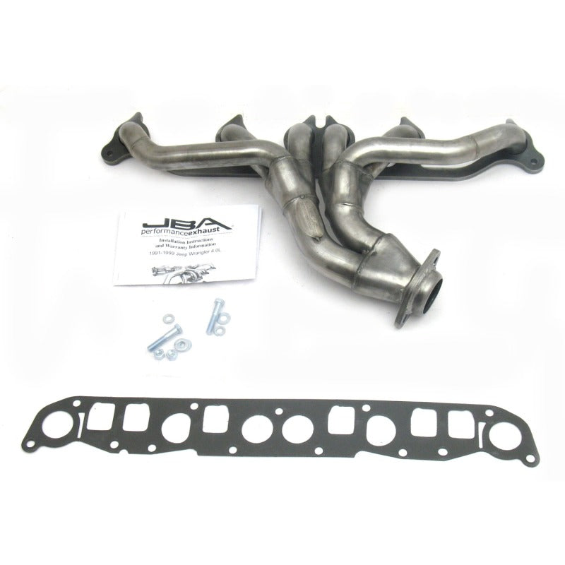 JBA Headers - 91-99 Jeep Wrangler 4.0L