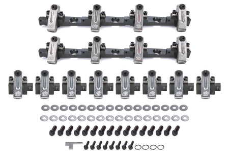 T & D Machine Shaft Mount Aluminum Roller Rocker Arm - 1.70 Ratio - Big Block Chevy