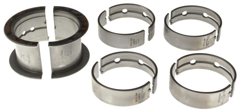 Clevite P-Series Main Bearings - 1/2 Groove - Standard Size - Tri Metal - SB Chevy - Small Journal - Set of 5