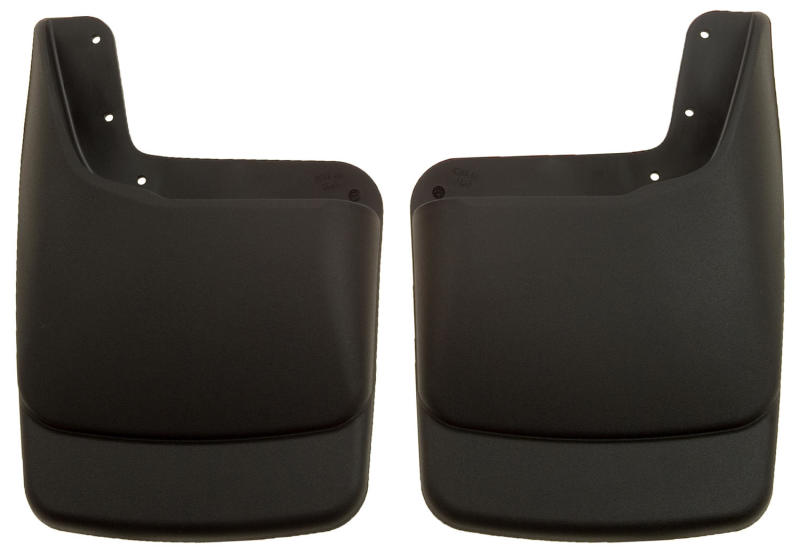 Husky Liners Rear Mud Guards - Black / Textured - Ford Fullsize Truck 1999-2010 57581 - Pair